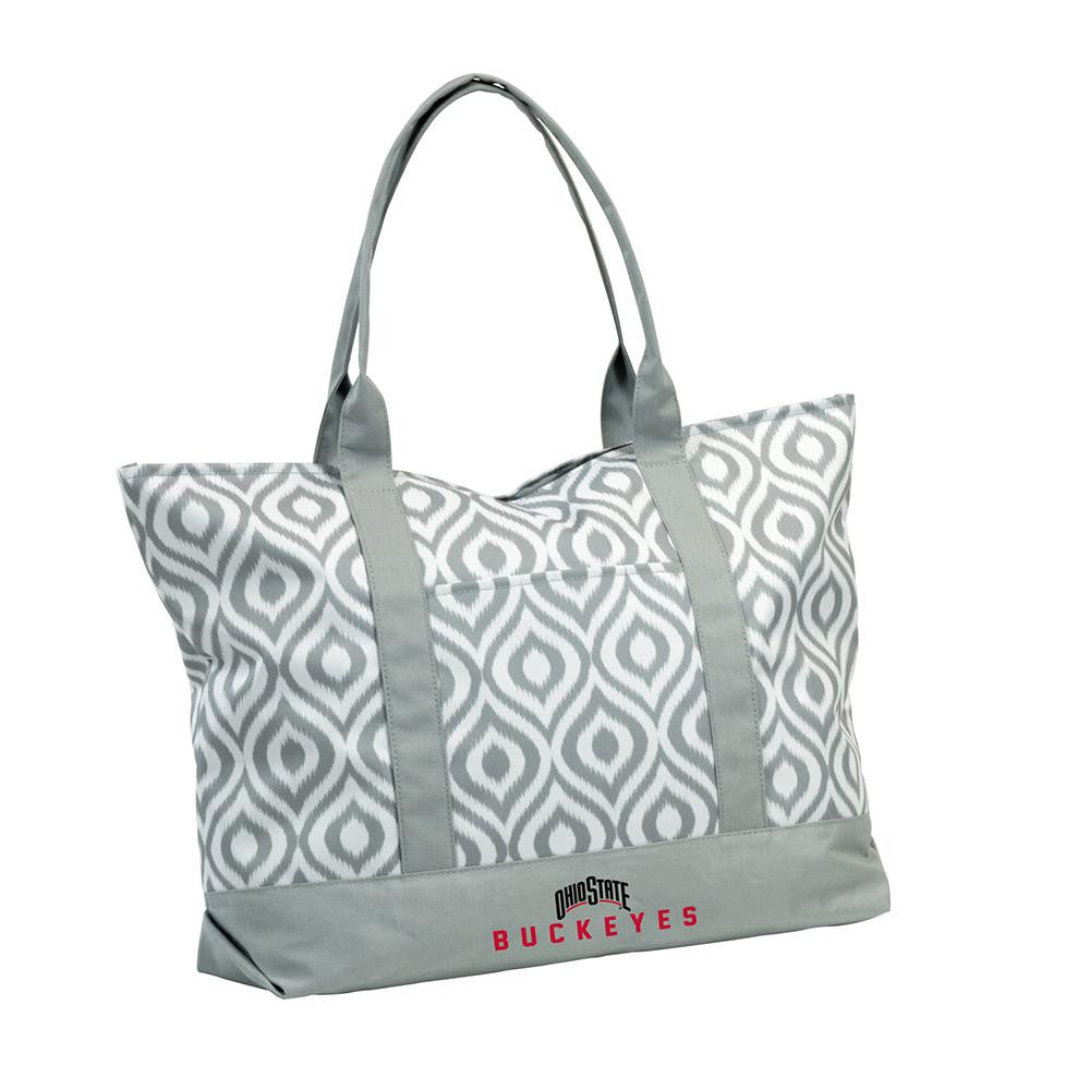 Ohio State Buckeyes Ncaa Ikat Tote