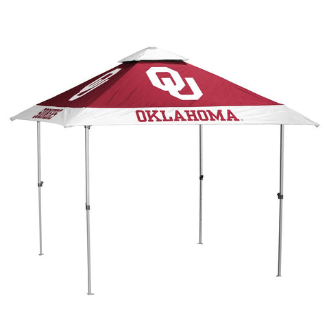 Oklahoma Sooners Ncaa One Person Easy Up Pagoda Tent