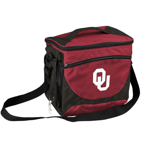 Ncaa Oklahoma Sooners 24 Can Cooler, Team Color, Small