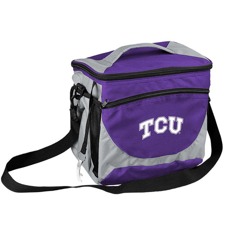 Ncaa Tcu Horned Frogs 24 Can Cooler, Team Color, Small