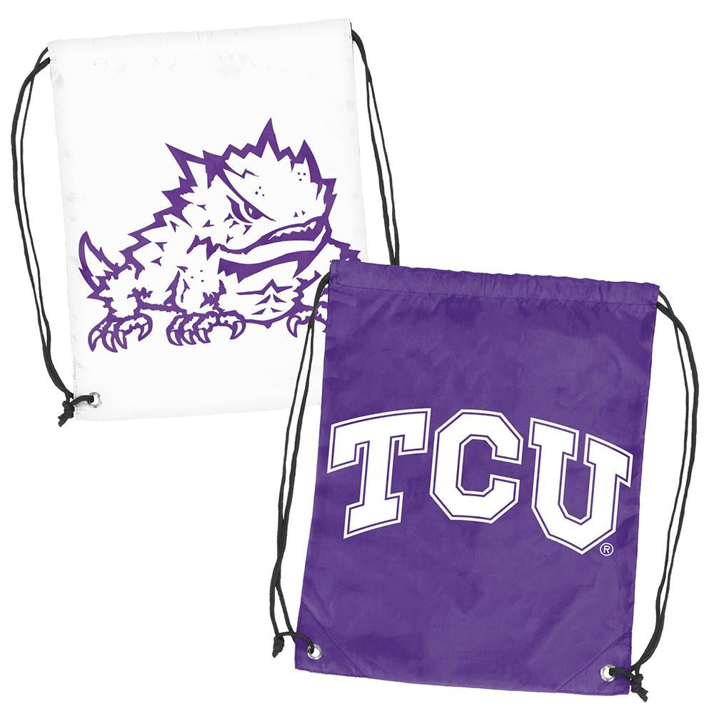 Texas Christian Horned Frogs Ncaa Doubleheader Reversible Backsack