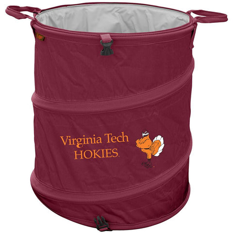 Virginia Tech Hokies Ncaa Collapsible Trash Can