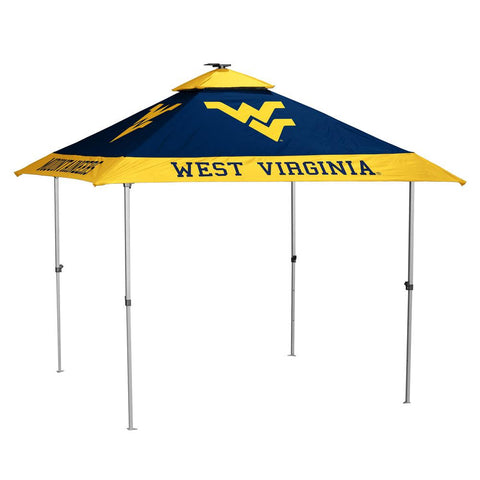 West Virginia Mountaineers Ncaa One Person Easy Up Pagoda Tent