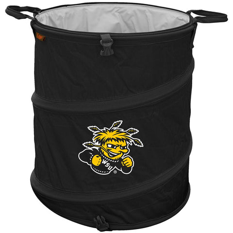 Wichita State Shockers Ncaa Collapsible Trash Can