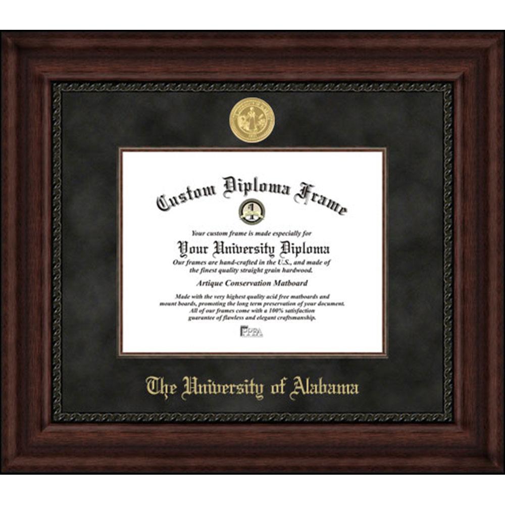 Alabama Crimson Executive Diploma Frame
