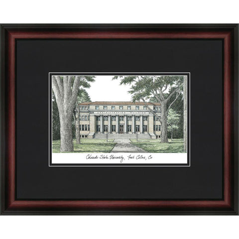 Colorado State University "academic" Framed Lithograph