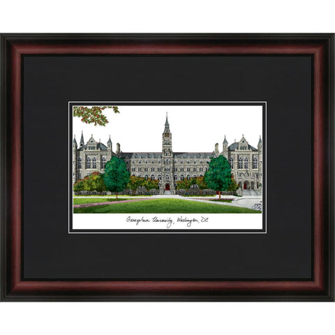 Georgetown University "academic" Framed Lithograph