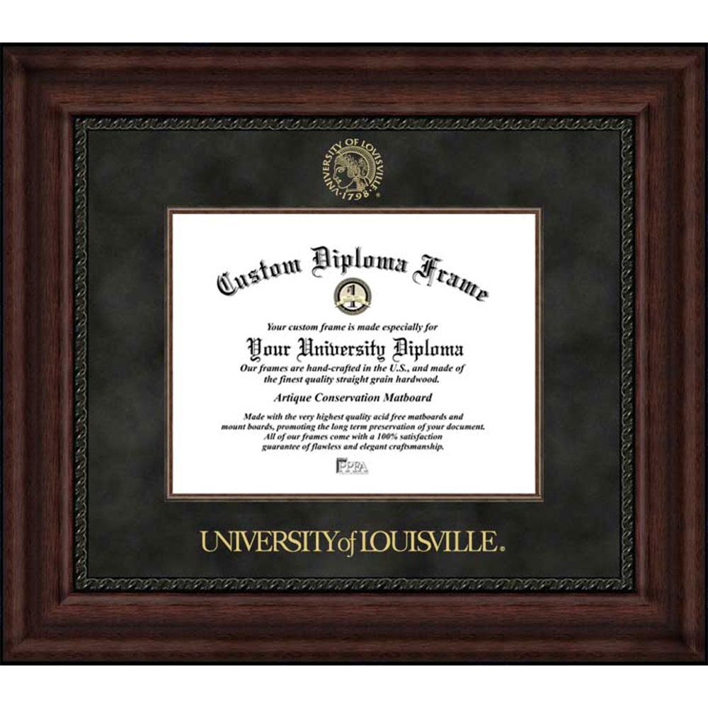 University Of Louisville Executive Diploma Frame