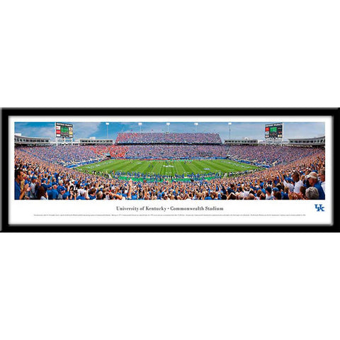 University Of Kentucky Commonwealth Stadium Framed Panoramic Print