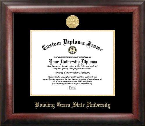 Bowling Green State Gold Embossed Diploma Frame
