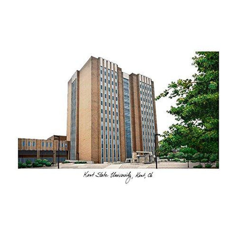 Campus Images Kent State University Campus Images Lithograph Print