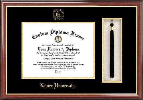 Xavier University Tassel Box And Diploma Frame