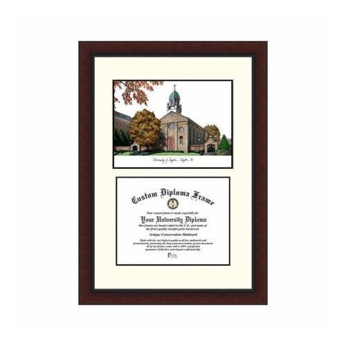 Campusimages Oh994lv University Of Dayton Legacy Scholar Diploma Frame