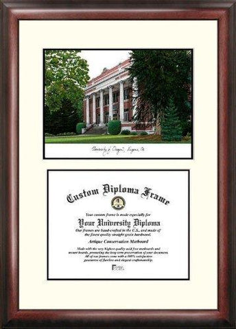 Campusimages Or997lv University Of Oregon Legacy Scholar Diploma Frame