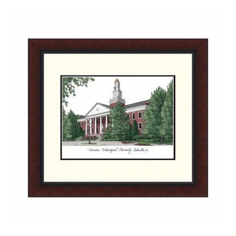 Campusimages Tn998lr Tennessee Tech Legacy Alumnus Framed Lithograph