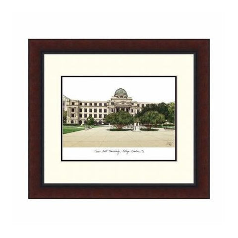 Campusimages Tx953lr Texas A&m University Legacy Alumnus Framed Lithograph