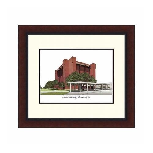 Campusimages Tx994lr Lamar University Legacy Alumnus Framed Lithograph
