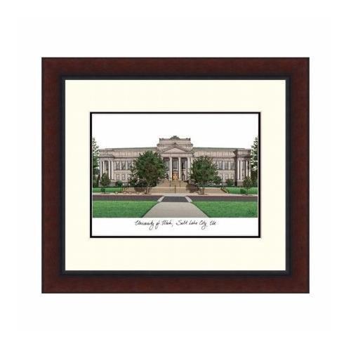 Campusimages Ut995lr University Of Utah Legacy Alumnus Framed Lithograph