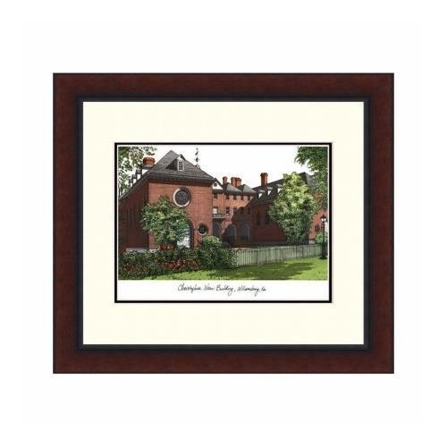 Campusimages Va991lr College Of William & Mary Campus Legacy Alumnus Framed L...