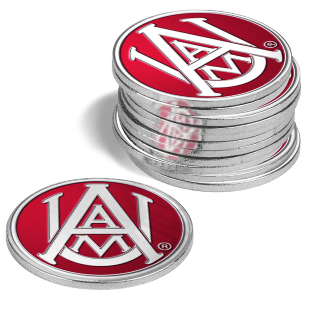 Alabama A&m Bulldogs Ncaa Ball Markers (12 Pack)