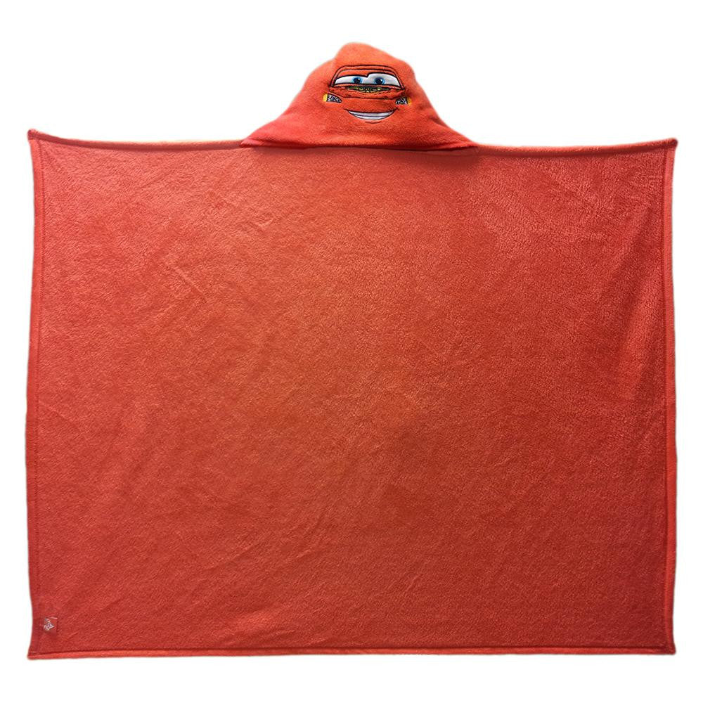 Cars 2- Lightning Mcqueen Micro Raschel Hooded Character Throw With Hood