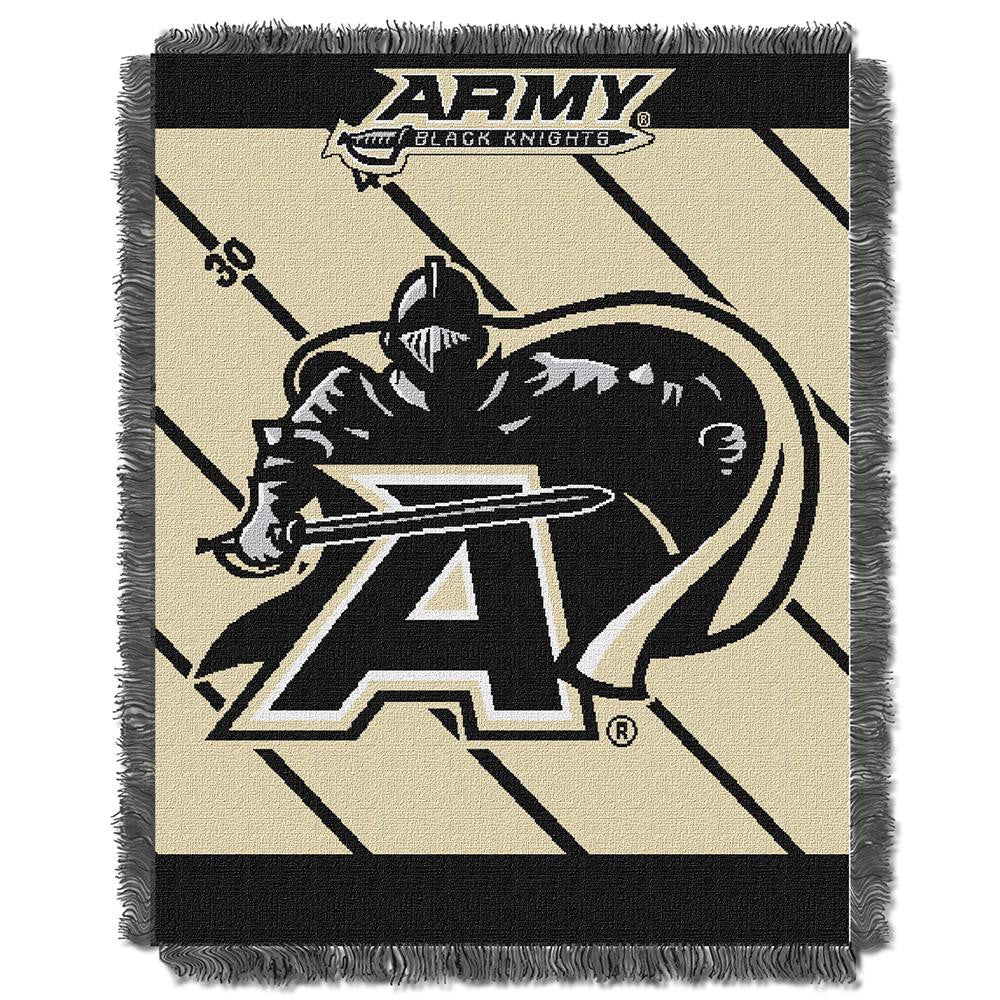 Army Black Knights Ncaa Triple Woven Jacquard Throw (fullback Baby Series) (36"x48")