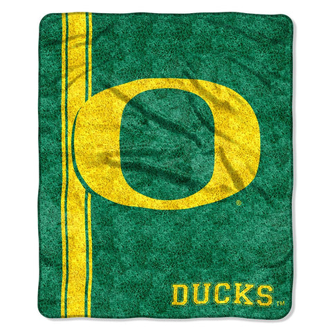 Oregon Ducks Ncaa Sherpa Throw (jersey Series) (50in X 60in)
