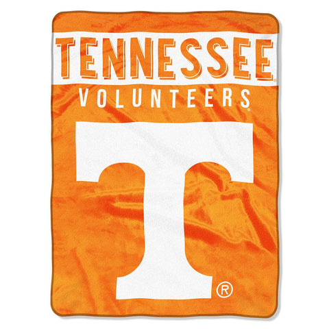 Tennessee Volunteers Ncaa Royal Plush Raschel Blanket (basic Series) (60x80)