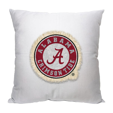 Alabama Crimson Tide Ncaa Team Letterman Pillow (18x18)