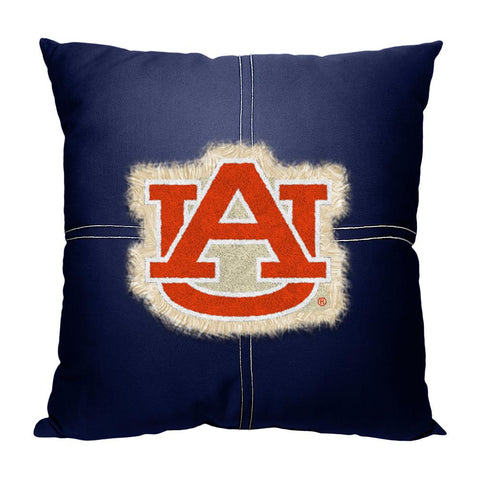 Auburn Tigers Ncaa Team Letterman Pillow (18x18)
