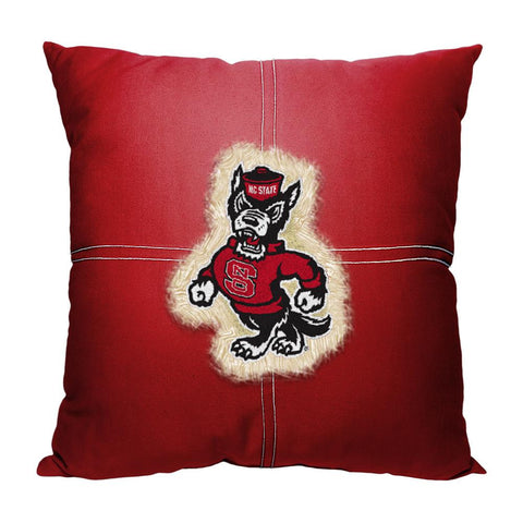 North Carolina State Wolfpack Ncaa Team Letterman Pillow (18x18)
