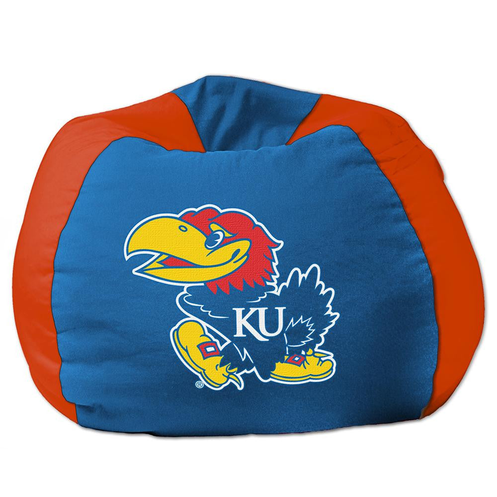 Kansas Jayhawks Ncaa Team Bean Bag (96in Round)