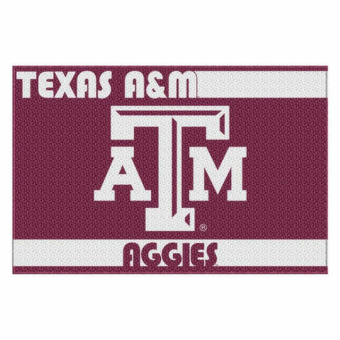 Texas A&m Aggies Ncaa Tufted Rug (old Glory Series) (59"x39")
