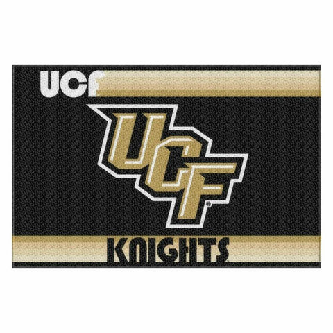 Central Florida Knights Ncaa Tufted Rug (old Glory Series) (59"x39")
