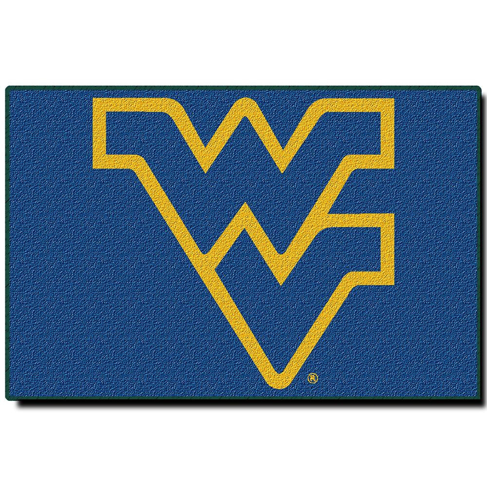 West Virginia Mountaineers Ncaa Tufted Rug (30"x20")