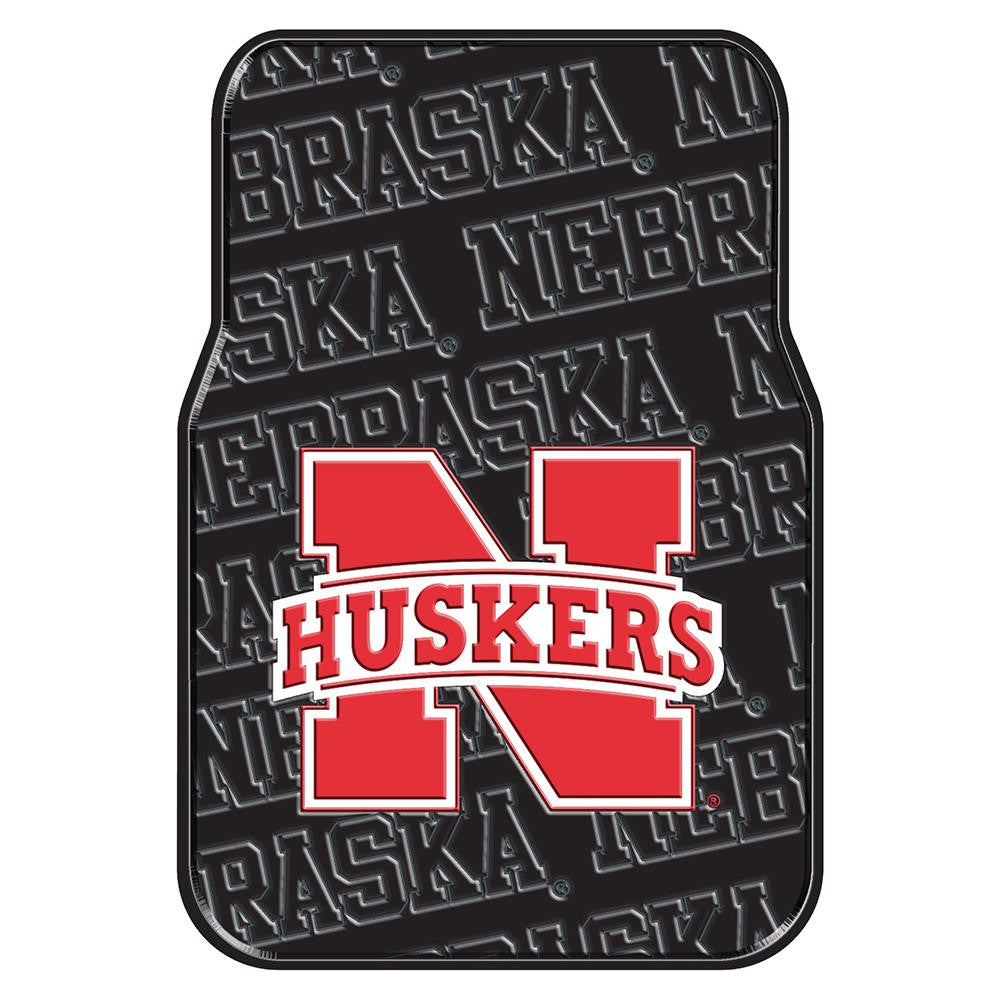 Nebraska Cornhuskers Ncaa Car Front Floor Mats (2 Front) (17"x25")