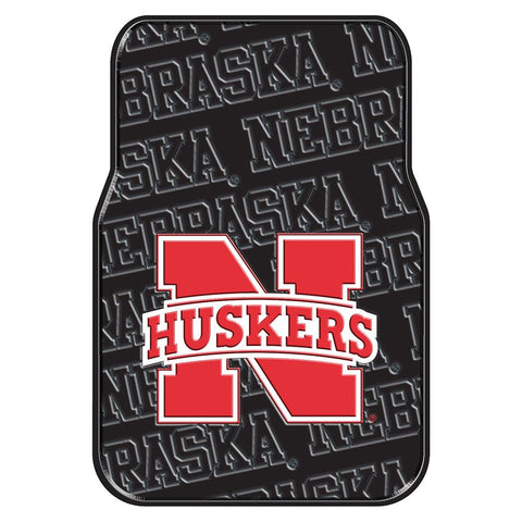 Nebraska Cornhuskers Ncaa Car Front Floor Mats (2 Front) (17"x25")