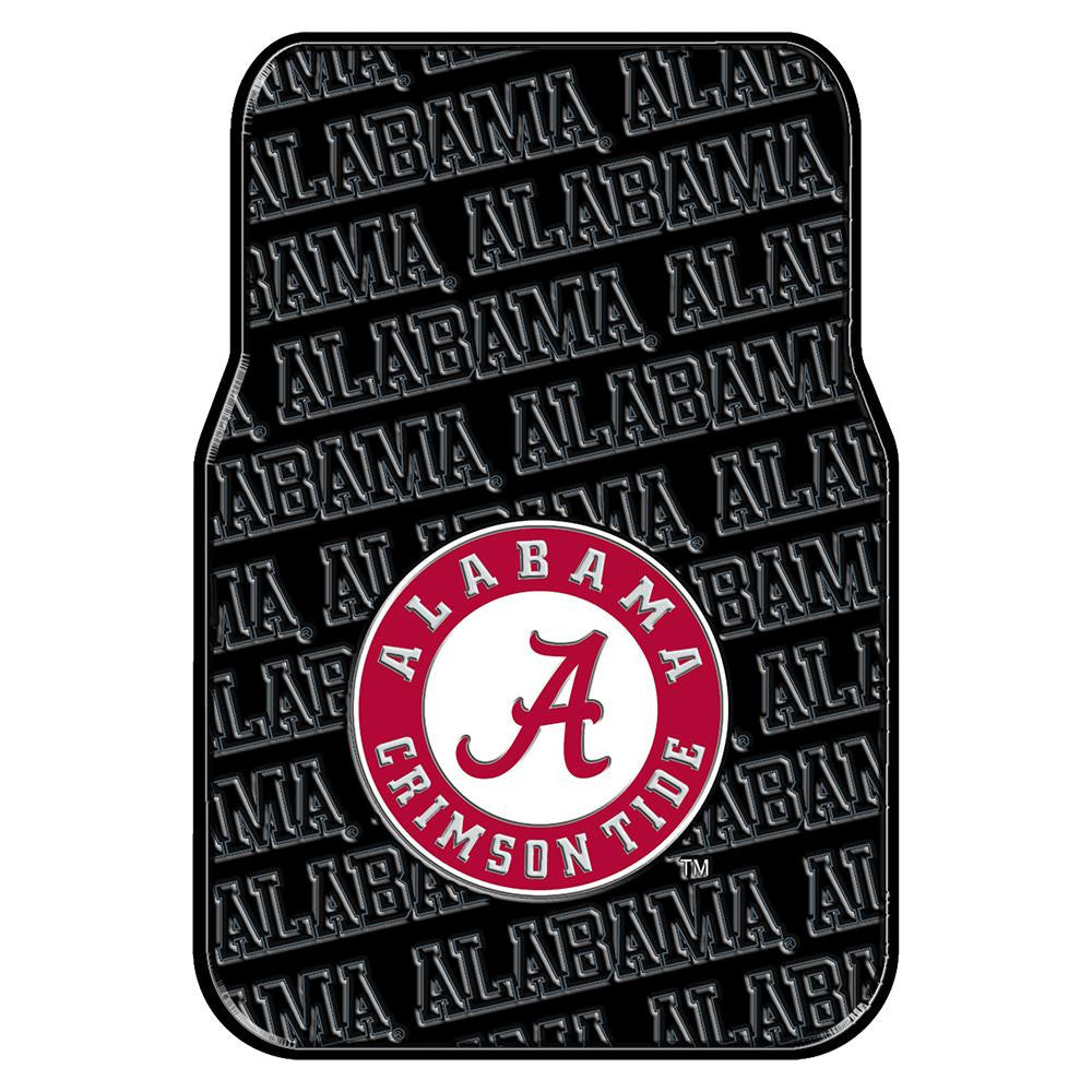 Alabama Crimson Tide Ncaa Car Front Floor Mats (2 Front) (17"x25")