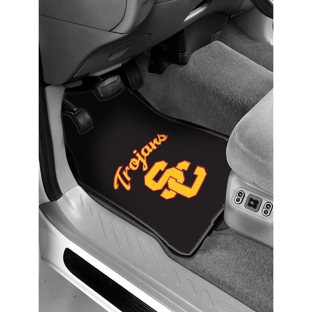 Usc Trojans Ncaa Car Front Floor Mats (2 Front) (17"x25")