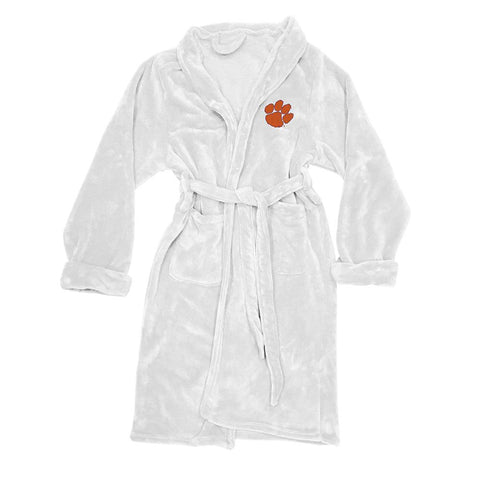 Clemson Tigers Ncaa Men's Silk Touch Bath Robe (l-xl)