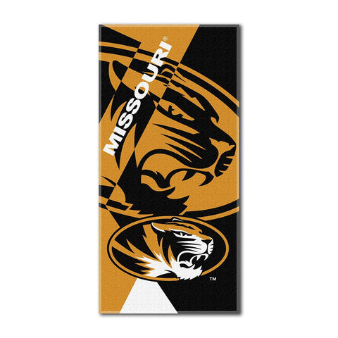 Missouri Tigers Ncaa ?puzzle? Over-sized Beach Towel (34in X 72in)