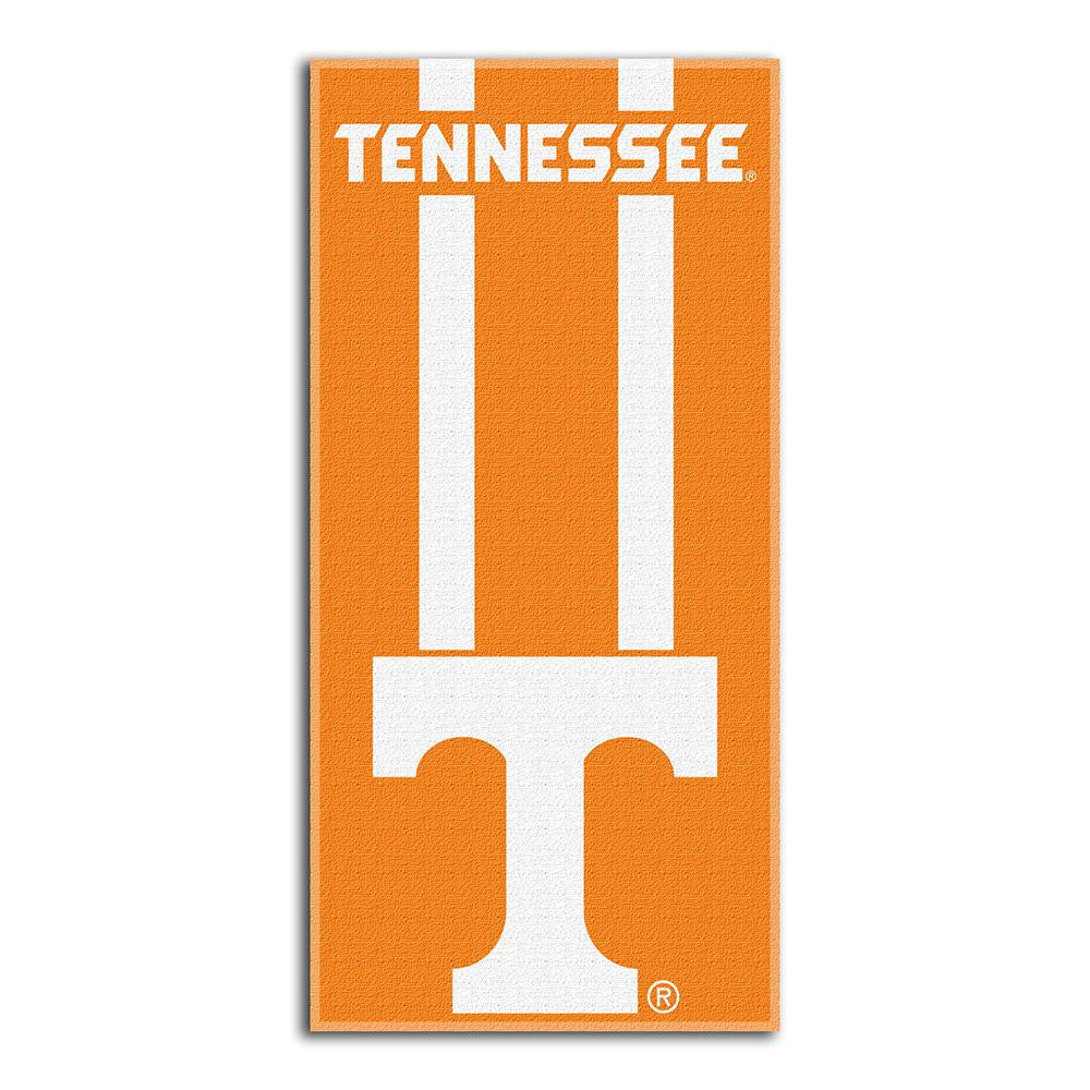 Tennessee Volunteers Ncaa Zone Read Cotton Beach Towel (30in X 60in)