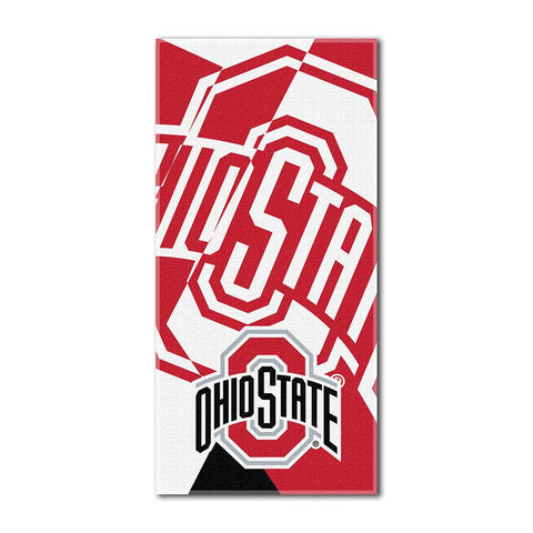 Ohio State Buckeyes Ncaa ?puzzle? Over-sized Beach Towel (34in X 72in)