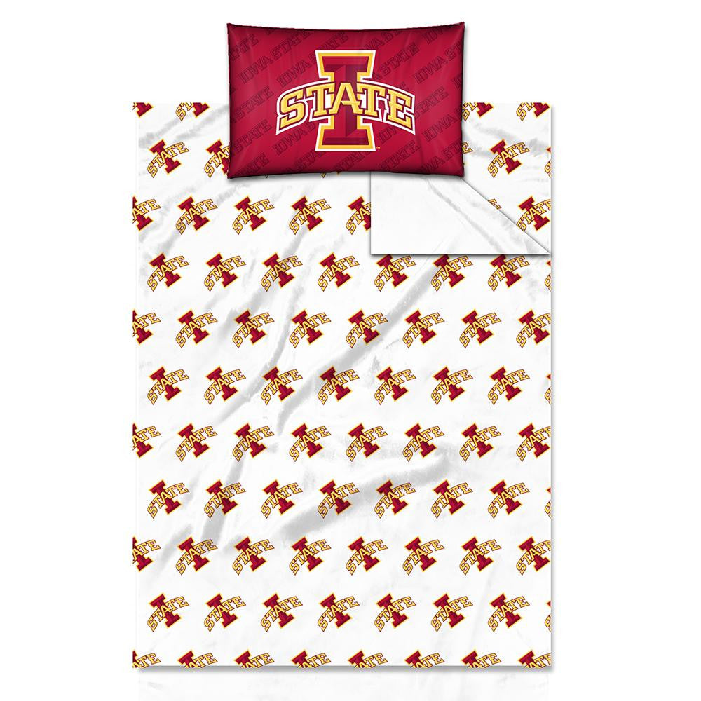 Iowa State Cyclones Ncaa Twin Sheet Set