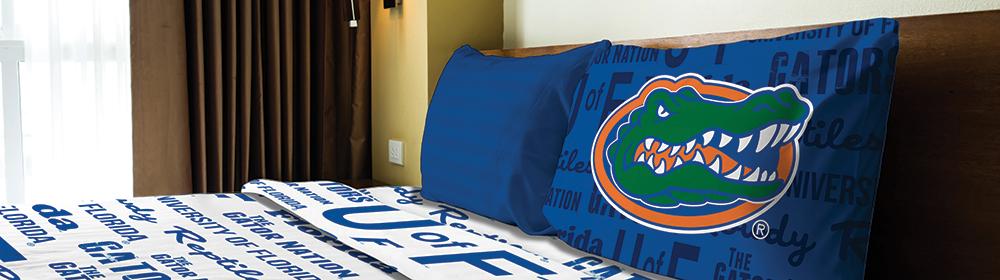 Florida Gators Ncaa Twin Sheet Set (anthem Series)