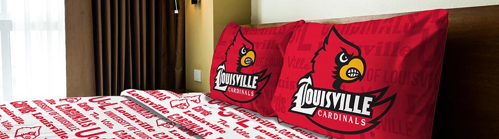 Louisville Cardinals Ncaa Full Sheet Set (anthem Series)