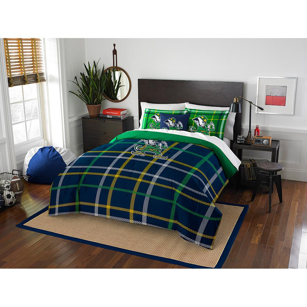 Notre Dame Fighting Irish Ncaa Full Comforter Set (soft & Cozy) (76 X 86)