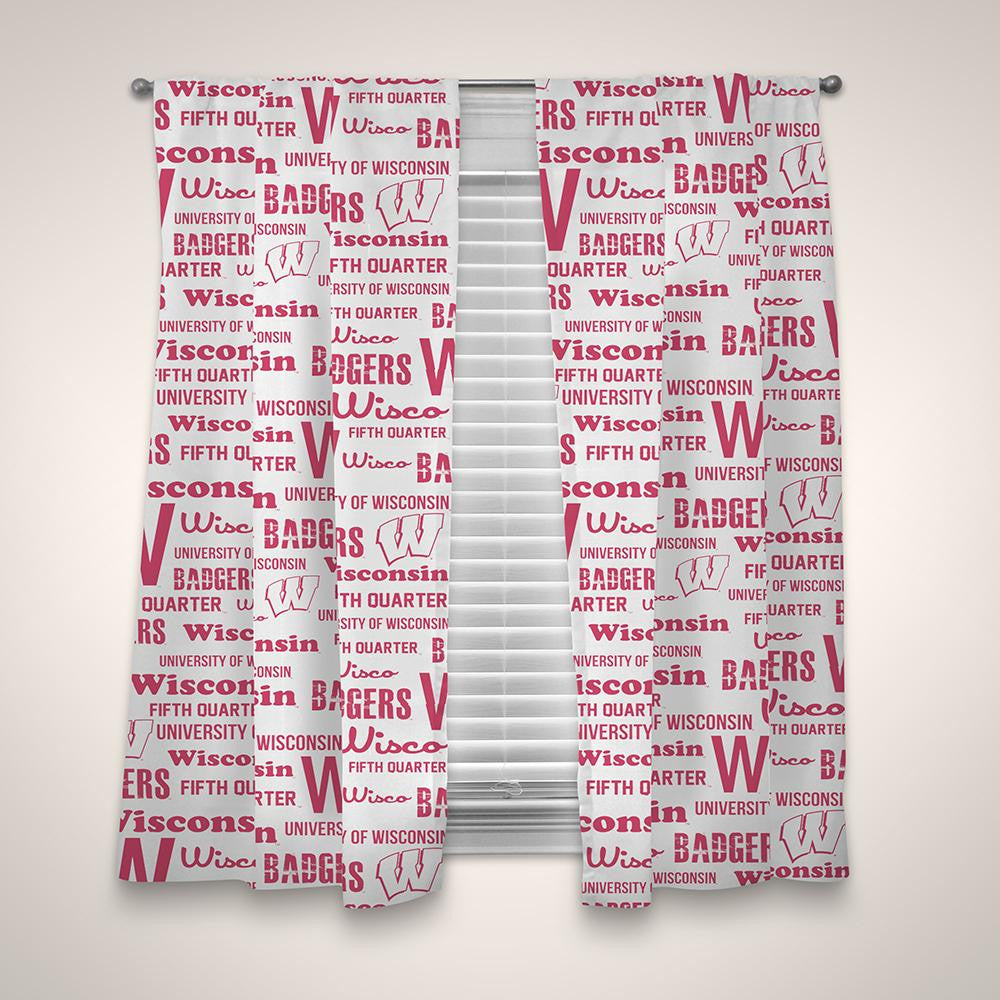 Wisconsin Badgers Ncaa Anthem Window Panels