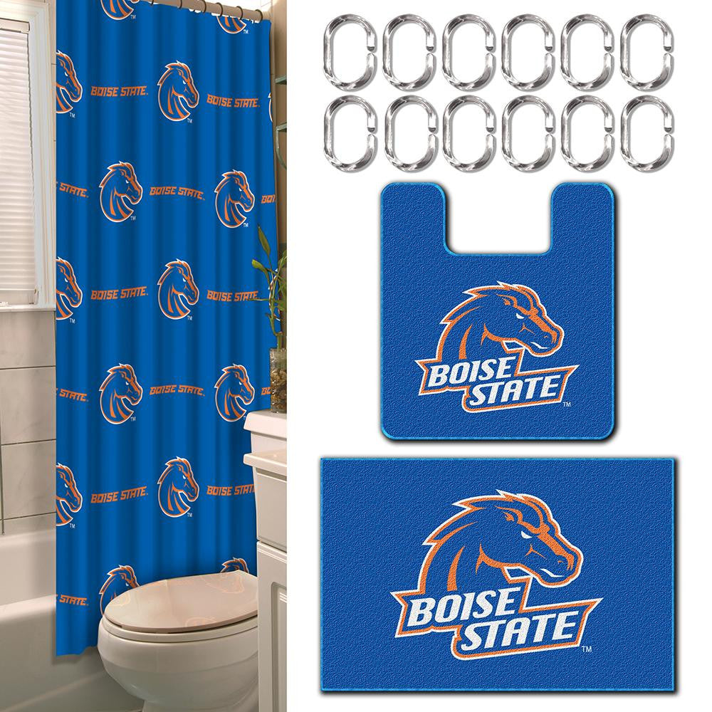 Boise State Broncos Ncaa 15-piece Bath Set