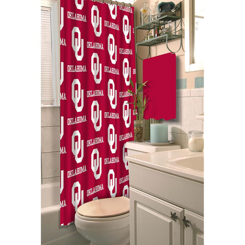 Oklahoma Sooners Ncaa Shower Curtain